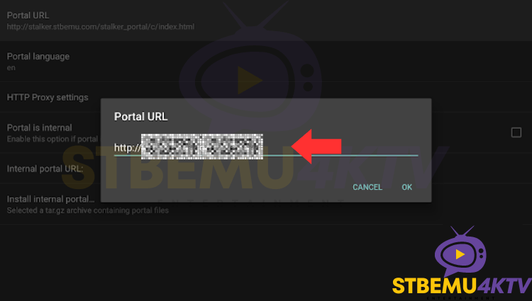 Update Portal URL