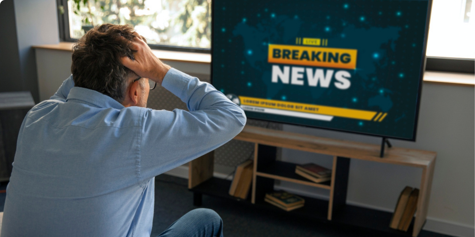 A man is worried about IPTV Streaming Issues